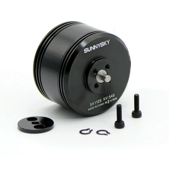 Hot Sales Sunnysky X4112s Kv340 High Power Multi-rotor Drone Brushless Motor for Agriculture 13 15 16 Inch Prop